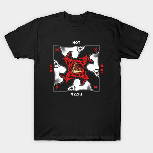 Red Hot Chili Pizza T-Shirt by ES427